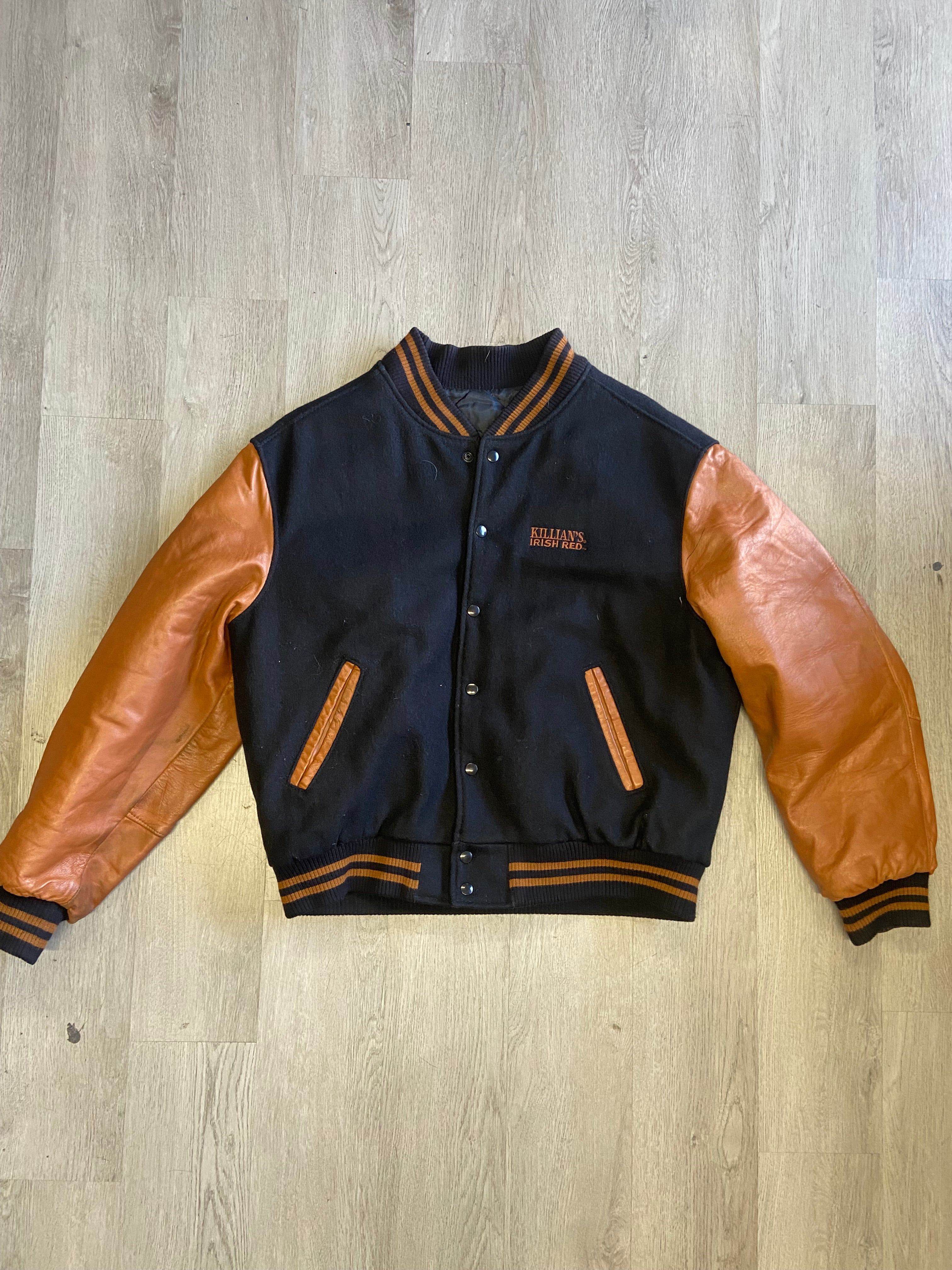 Vintage George Killian’s Irish Red Letterman Jacket