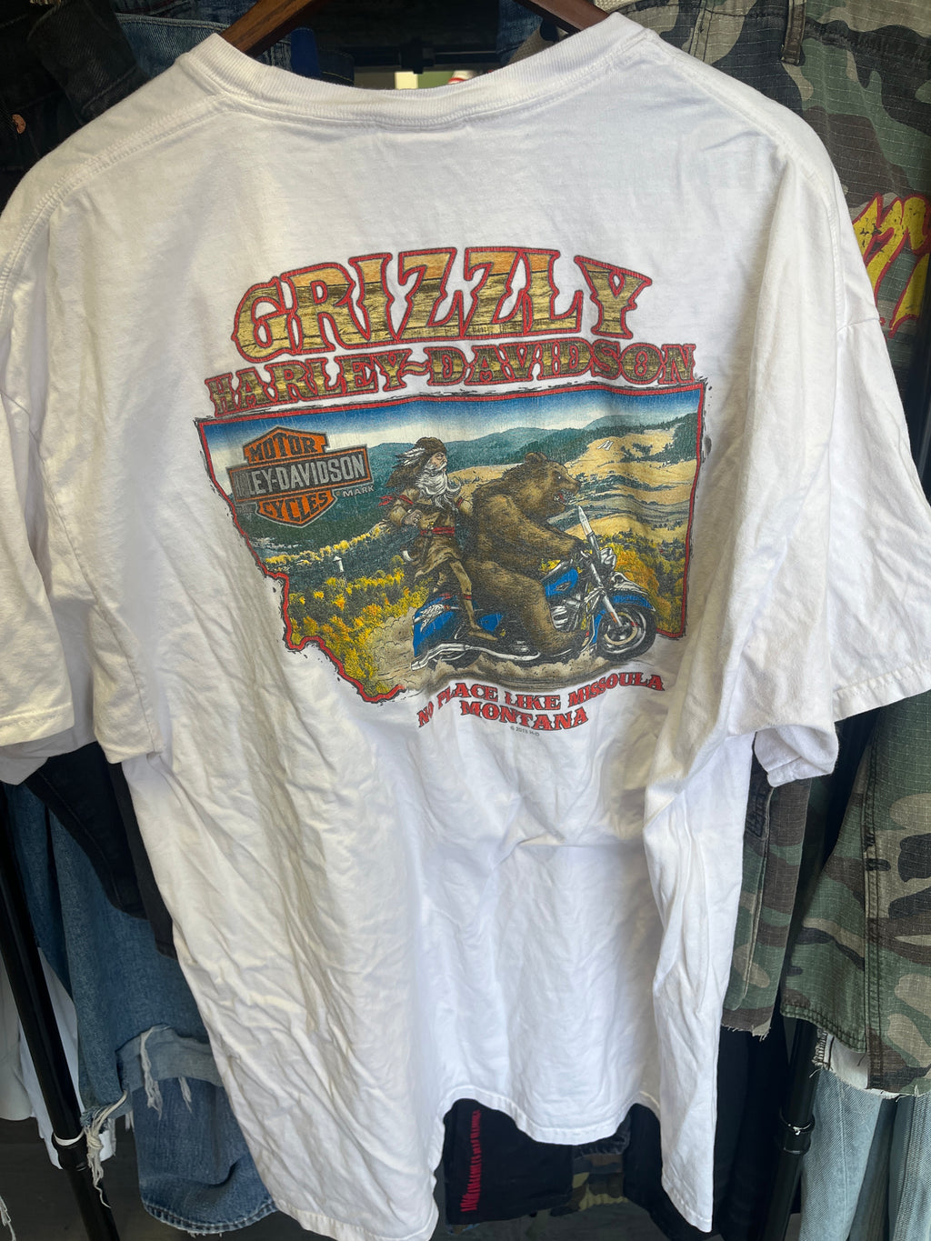Harley Davidson Grizzly Tee