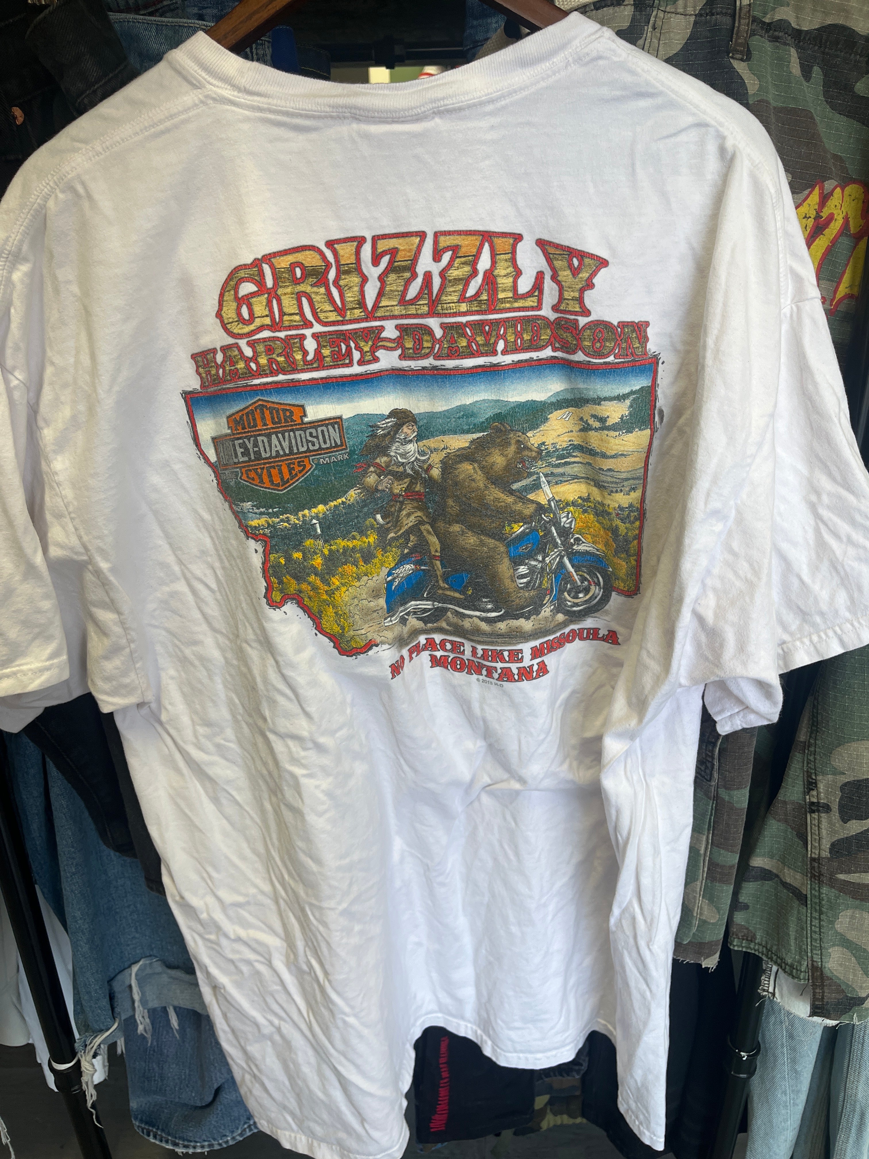 Harley Davidson Grizzly Tee