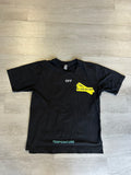 Off-White Fire Line Caution Tape Tee