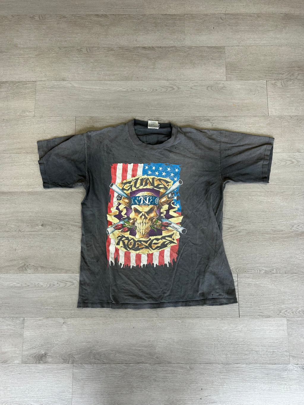 Vintage 1991 Guns N Roses Use Your Illusion Tour Tee