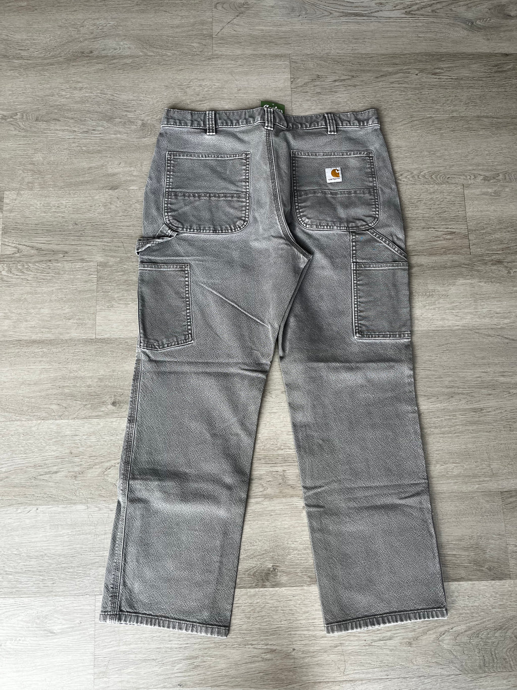Vintage Faded Gray Carhartt Carpenter Pants