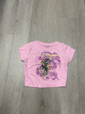 Women’s Ed Hardy Pink Panther Cropped Baby Tee