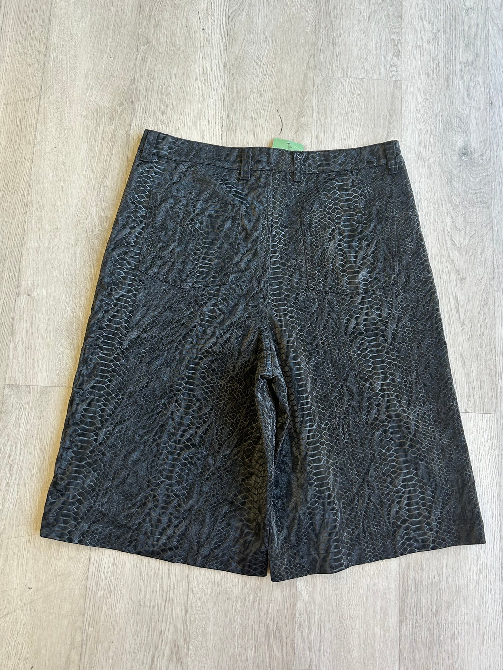 Streetwear Snakeskin Shorts
