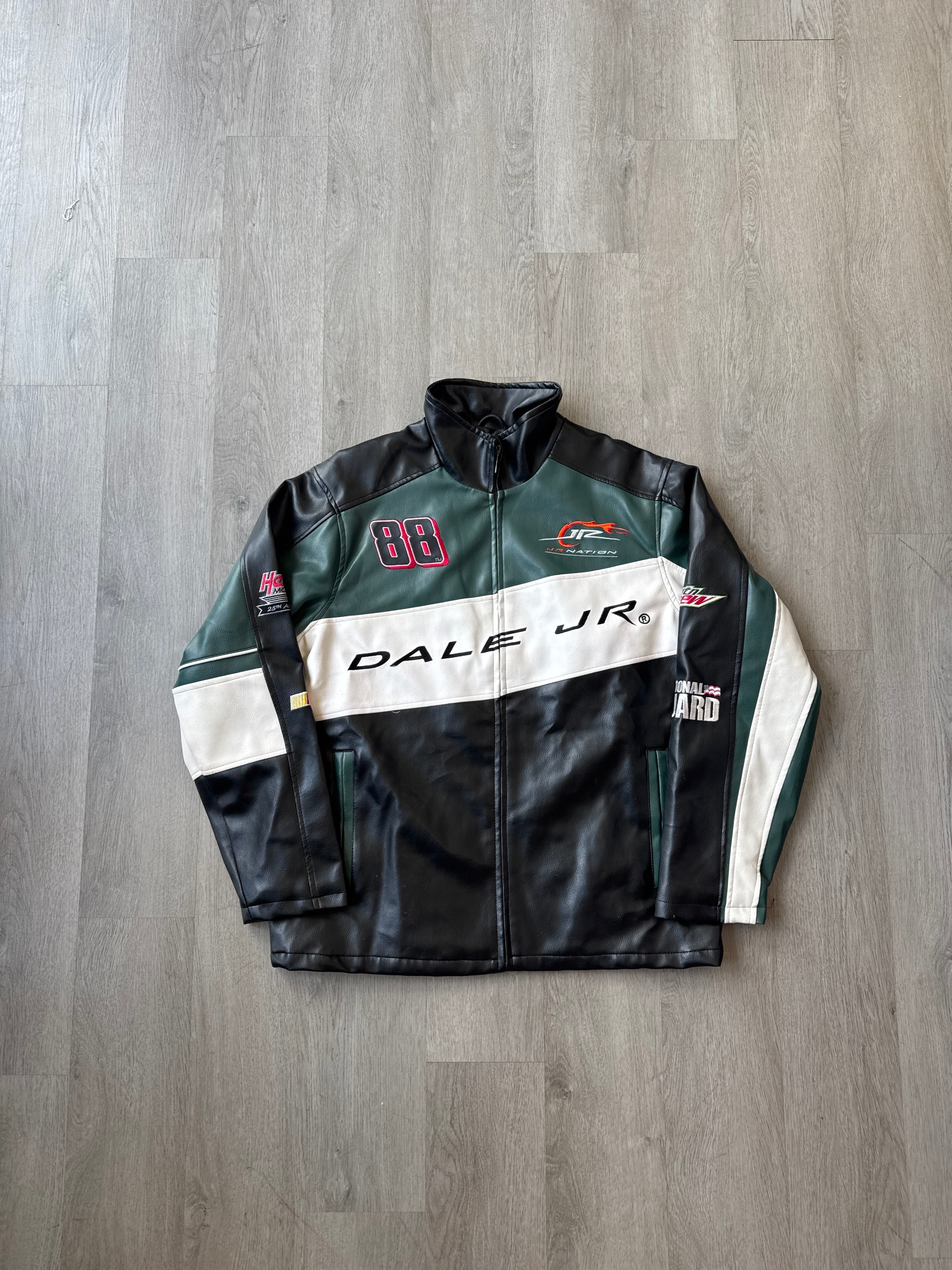 Vintage Nascar Dale Earnhardt Jr. Hendrick Motorsports #88 Leather Jacket