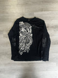 Vintage Christian Audigier Black Long Sleeve Tee