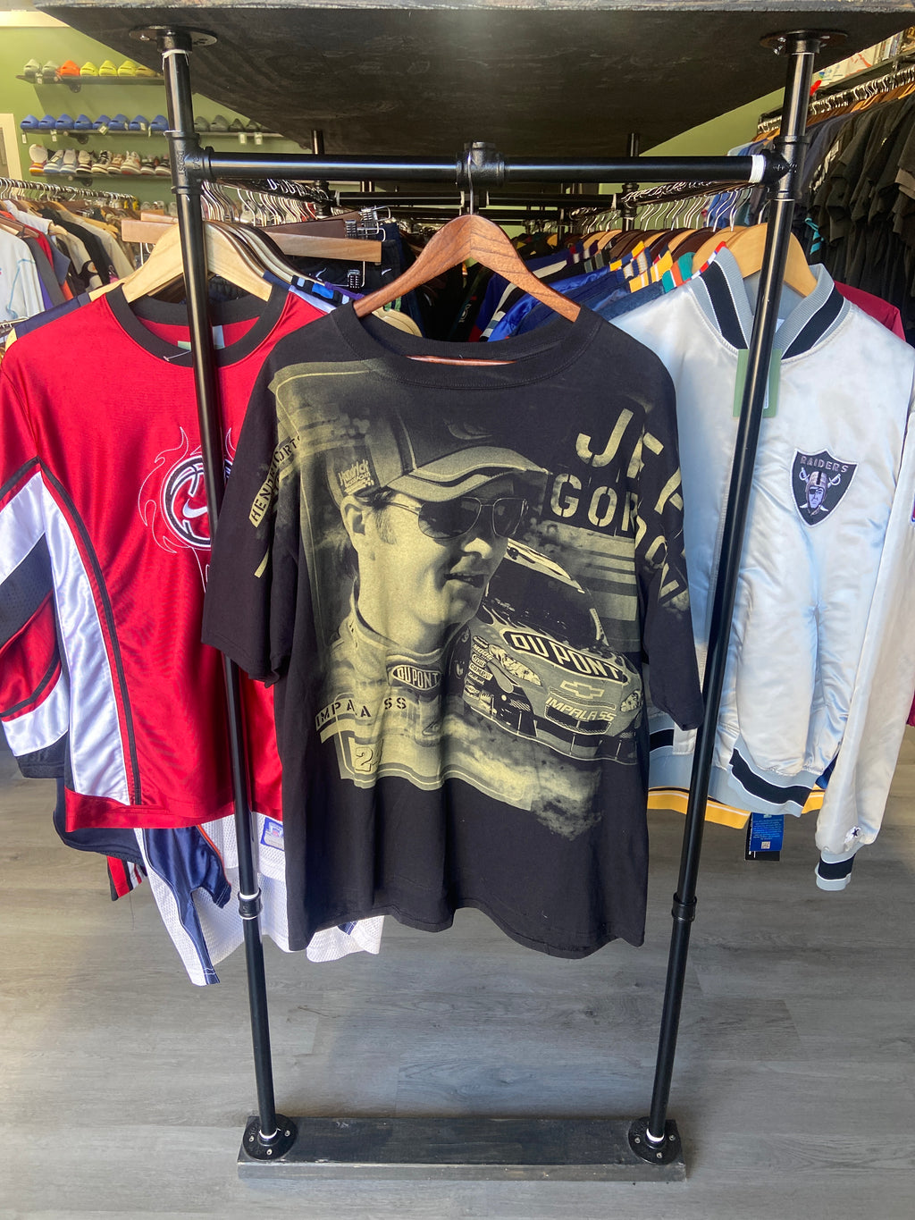 Jeff Gordon Black AOP NASCAR Tee