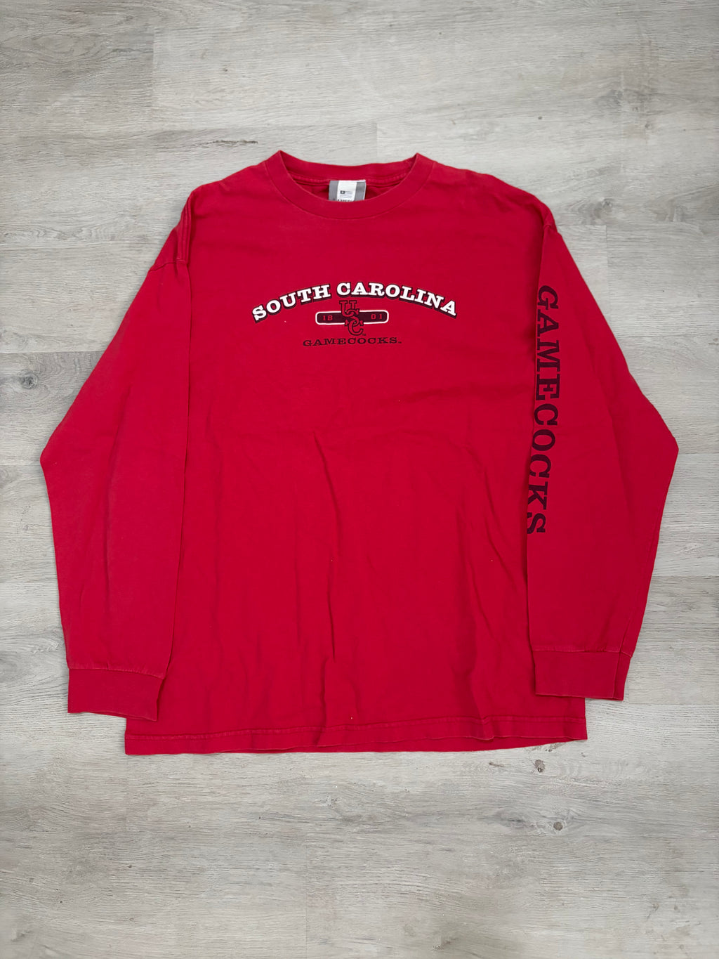 Vintage Univeristy of South Carolina Gamecocks Long Sleeve Tee