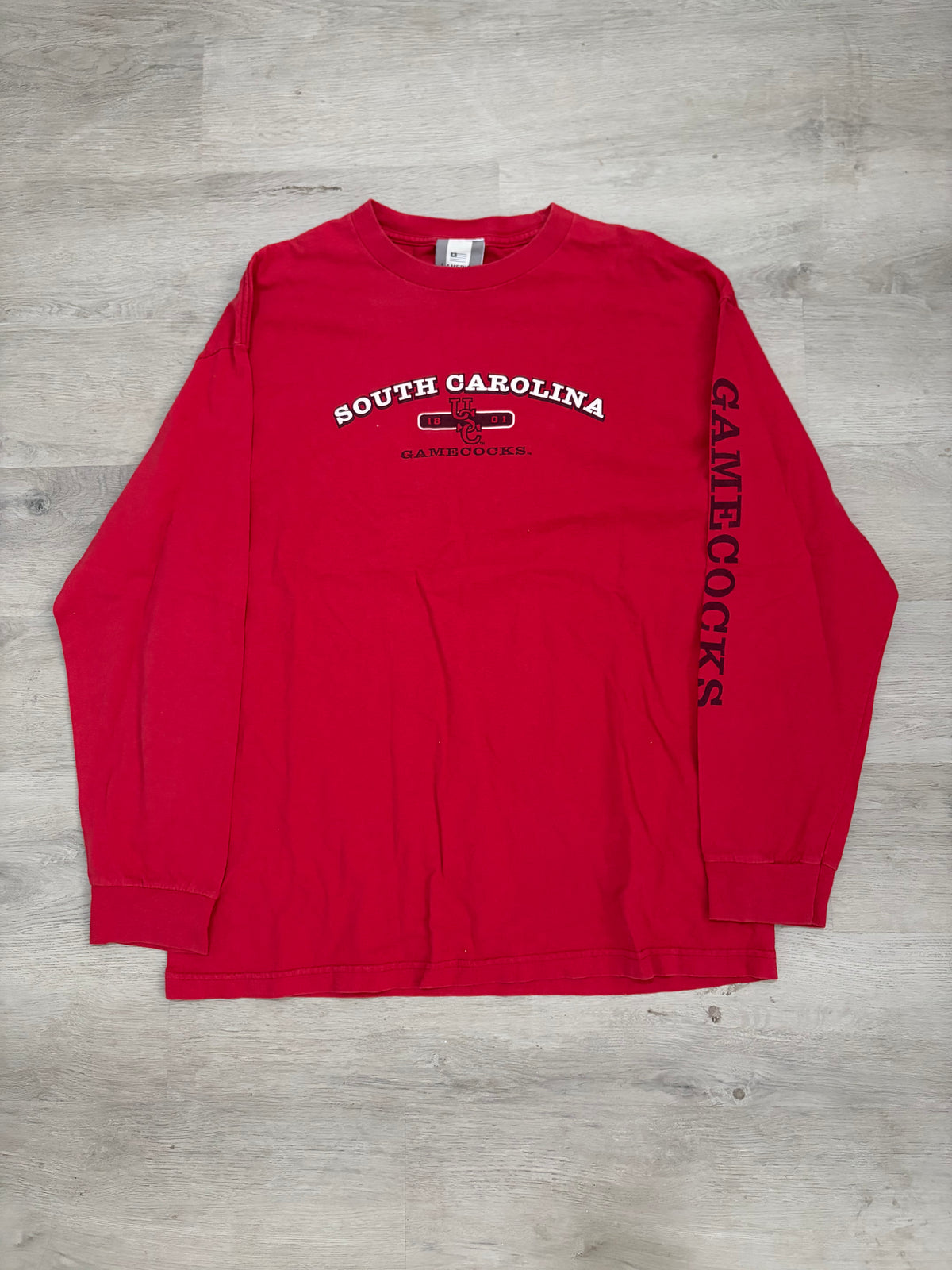 Vintage Univeristy of South Carolina Gamecocks Long Sleeve Tee
