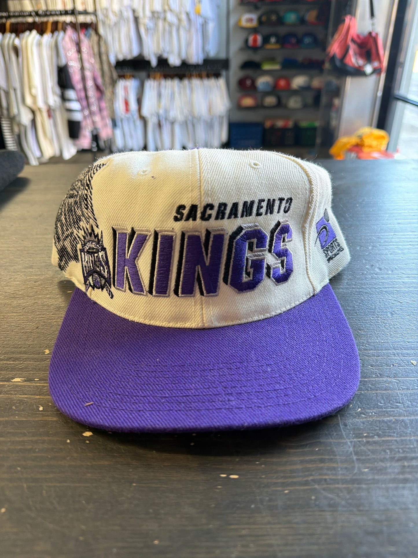 Vintage Sport Specialties Sacramento Kings Shadow SnapBack