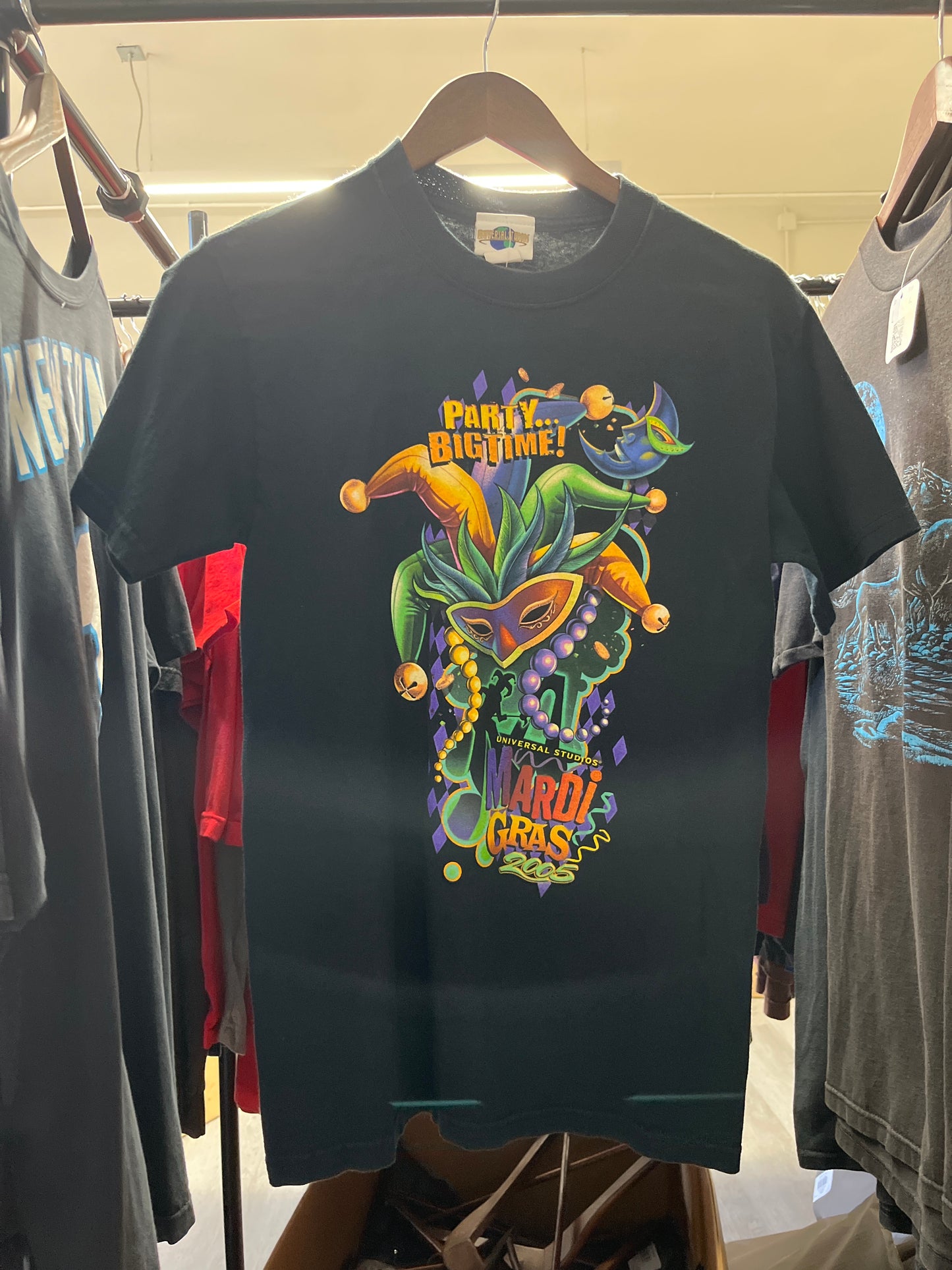 Vintage Universal Studios Mardi Gras Tee