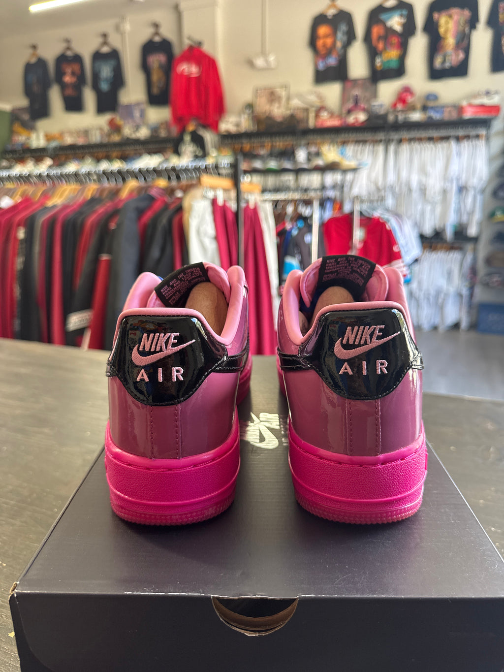 Pre-owned Nike Air Force 1 Pink Cooler Mulberry Rose