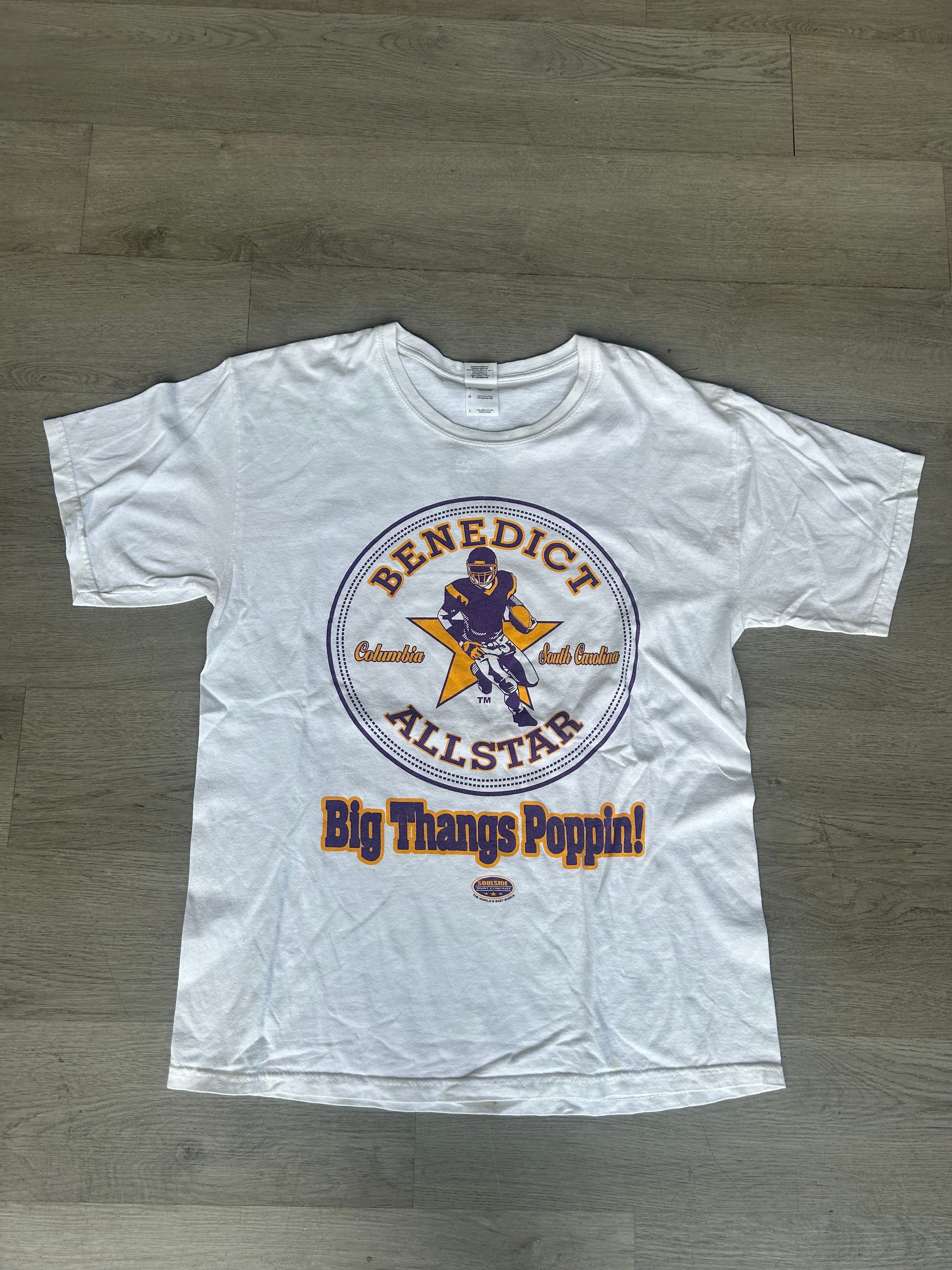 Vintage Benedict College Football Tee