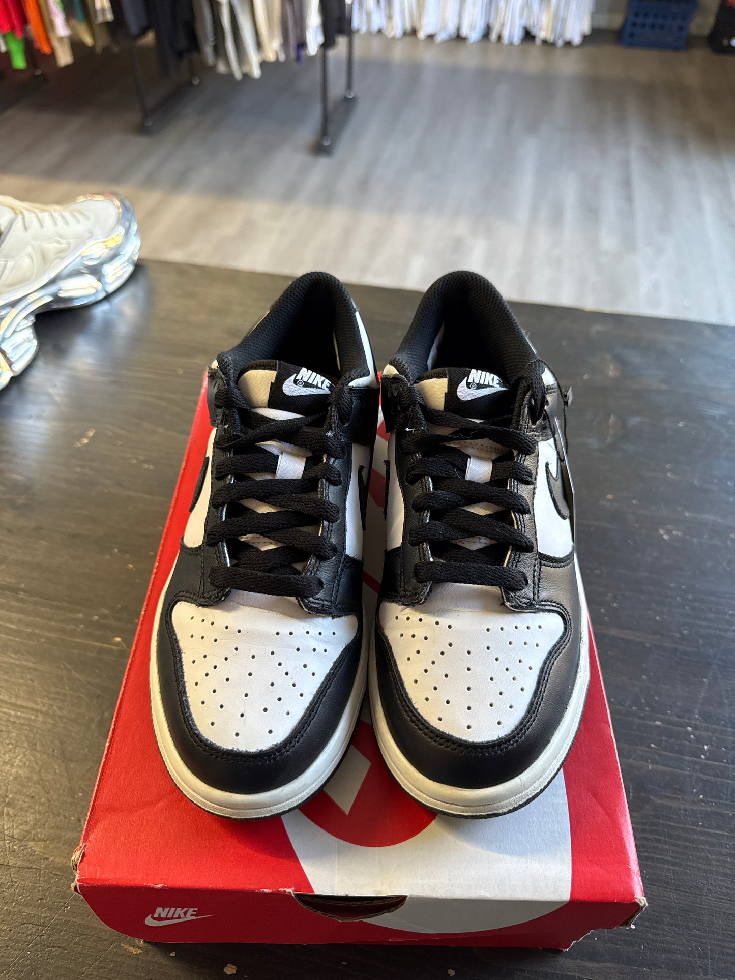 Pre-owned Nike Dunk Low Black White