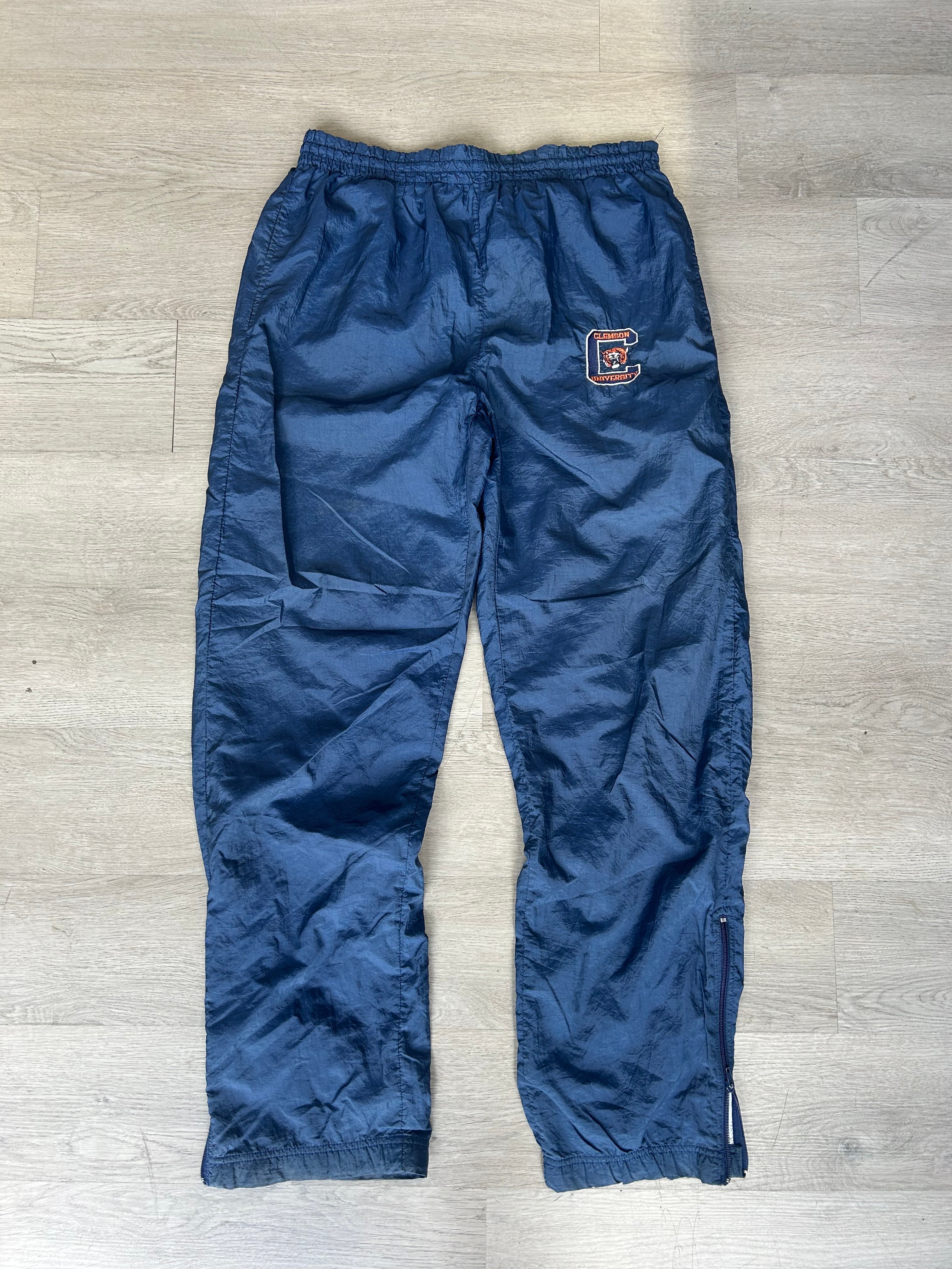 Vintage Navy Clemson Tigers Track Pants