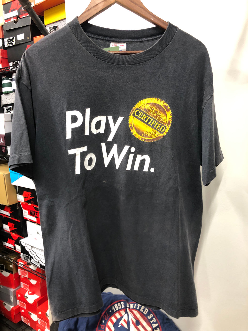 Vintage Play To Win Tee