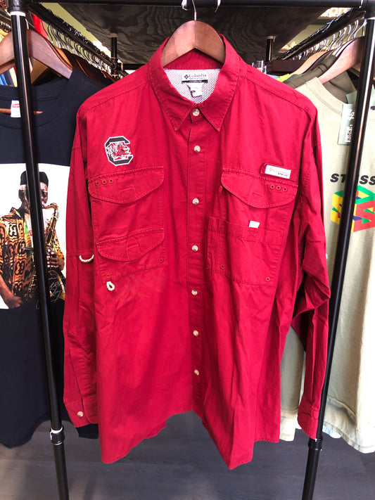 Carolina Gamecocks Button Up Shirt