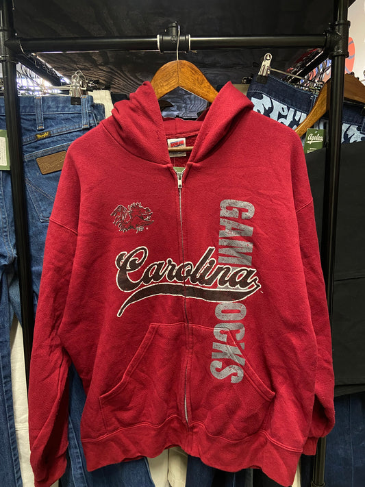 Vintage University of South Carolina Gamecocks Zip Up Jacket