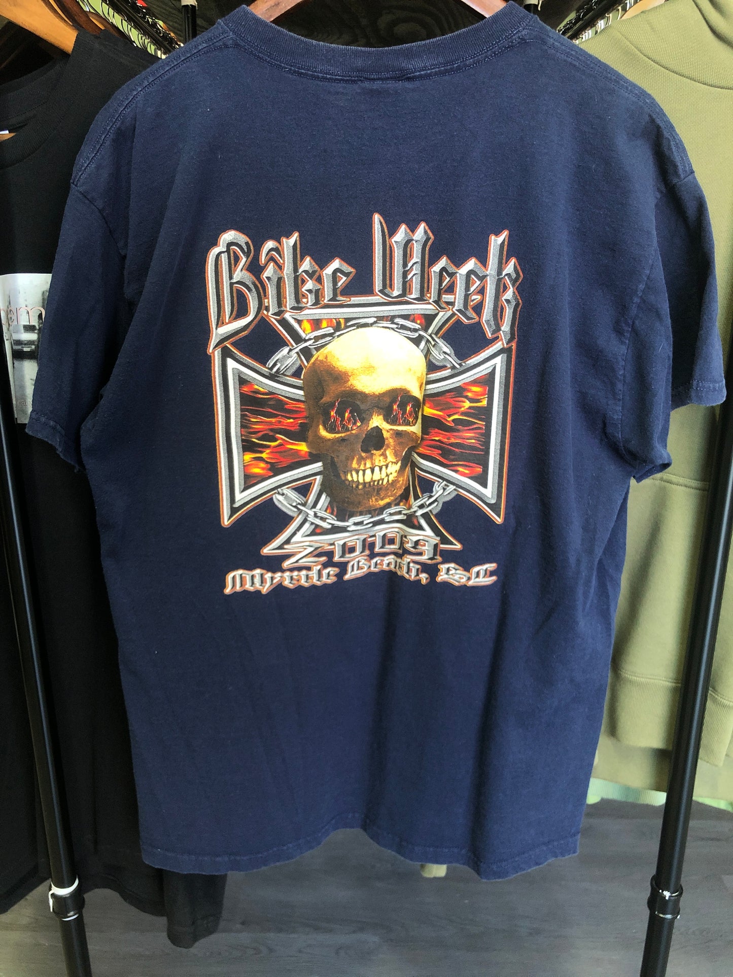 Vintage 09 Bike Week Tee