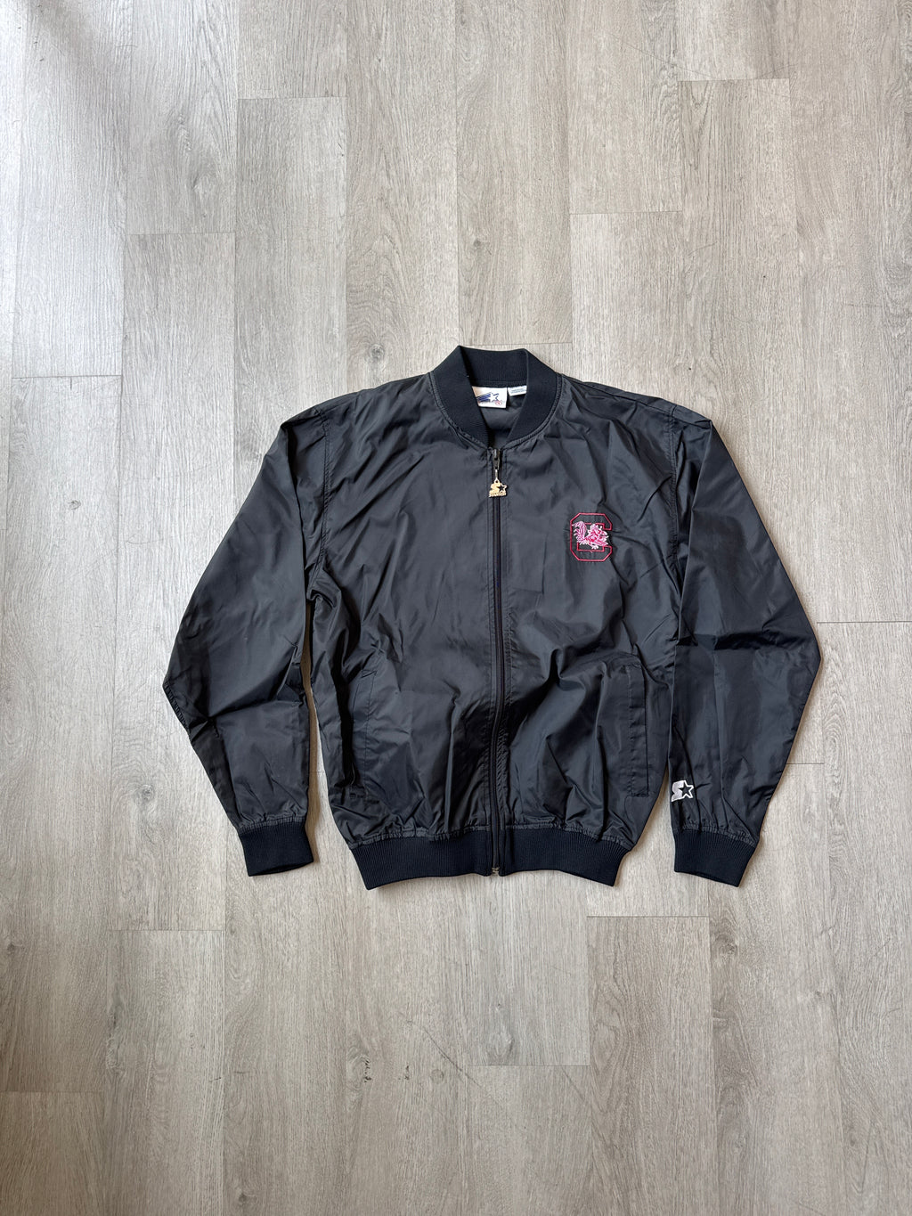 Vintage Starter University Of South Carolina Gamecocks Windbreaker Zip Up Jacket