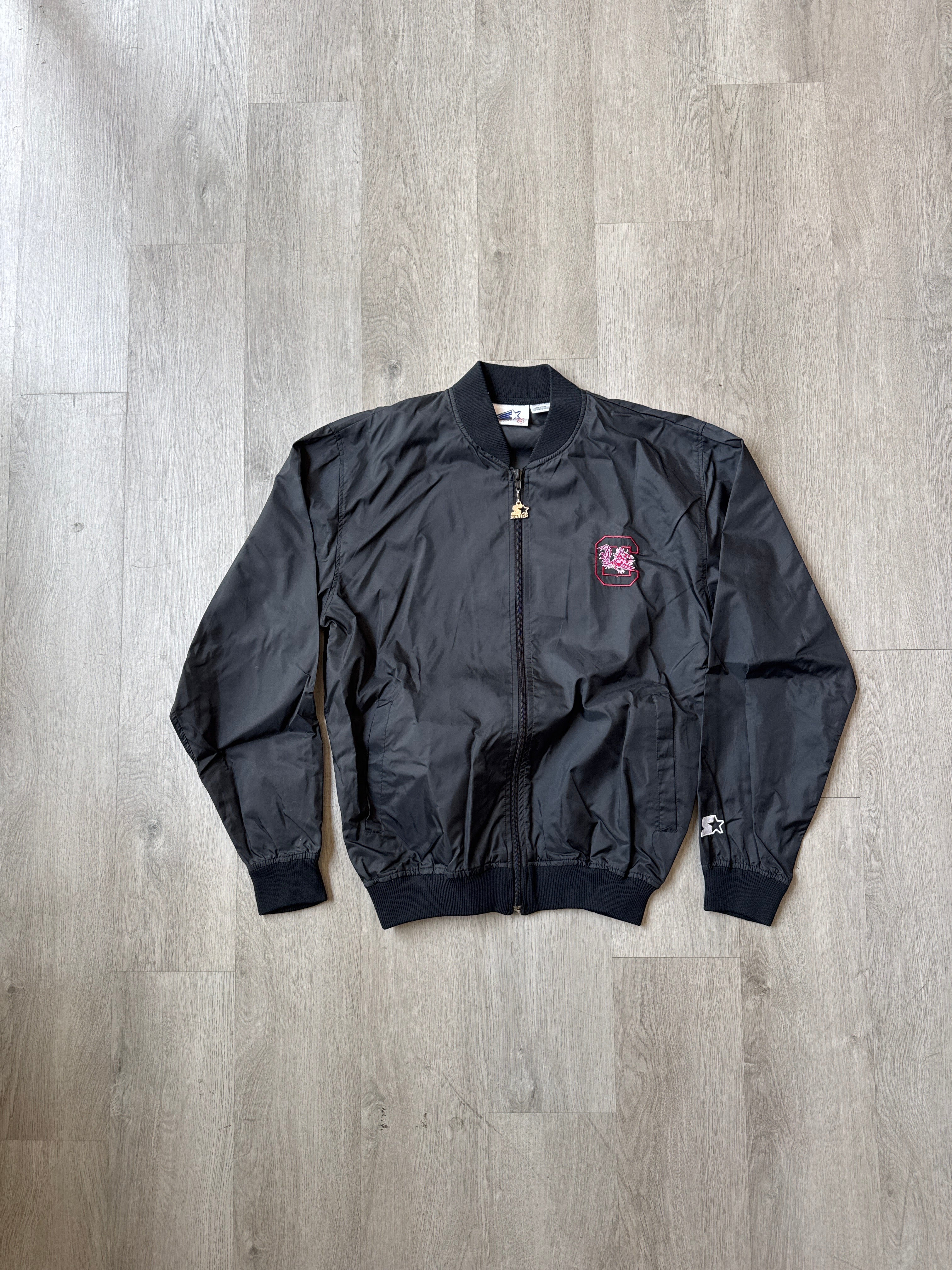 Vintage Starter University Of South Carolina Gamecocks Windbreaker Zip Up Jacket