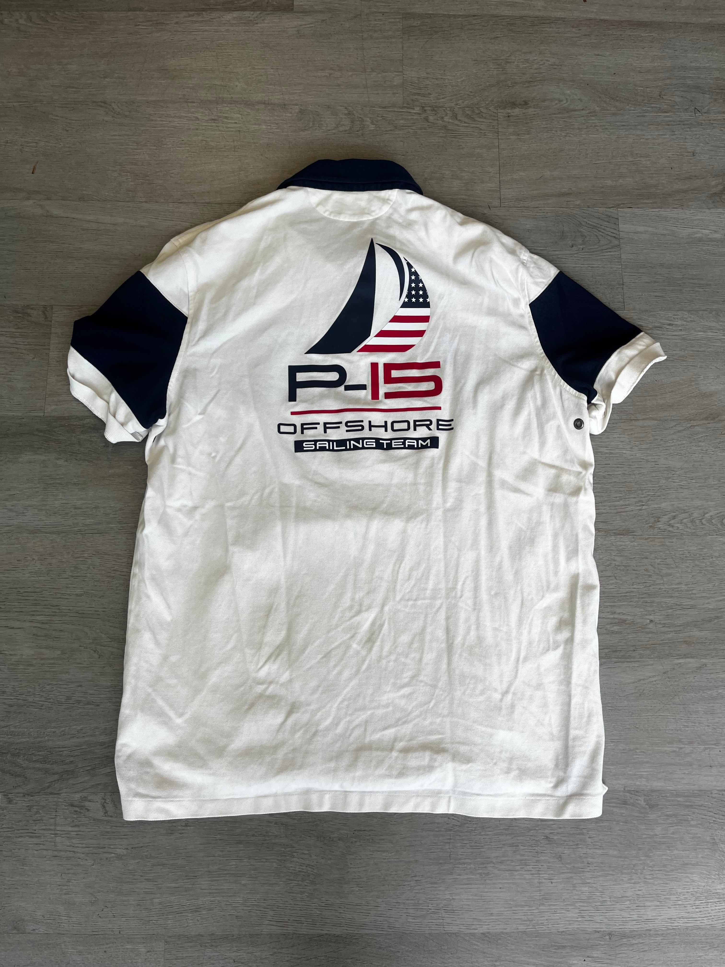 Polo Ralph Lauren White Offshore Sailing Team Polo
