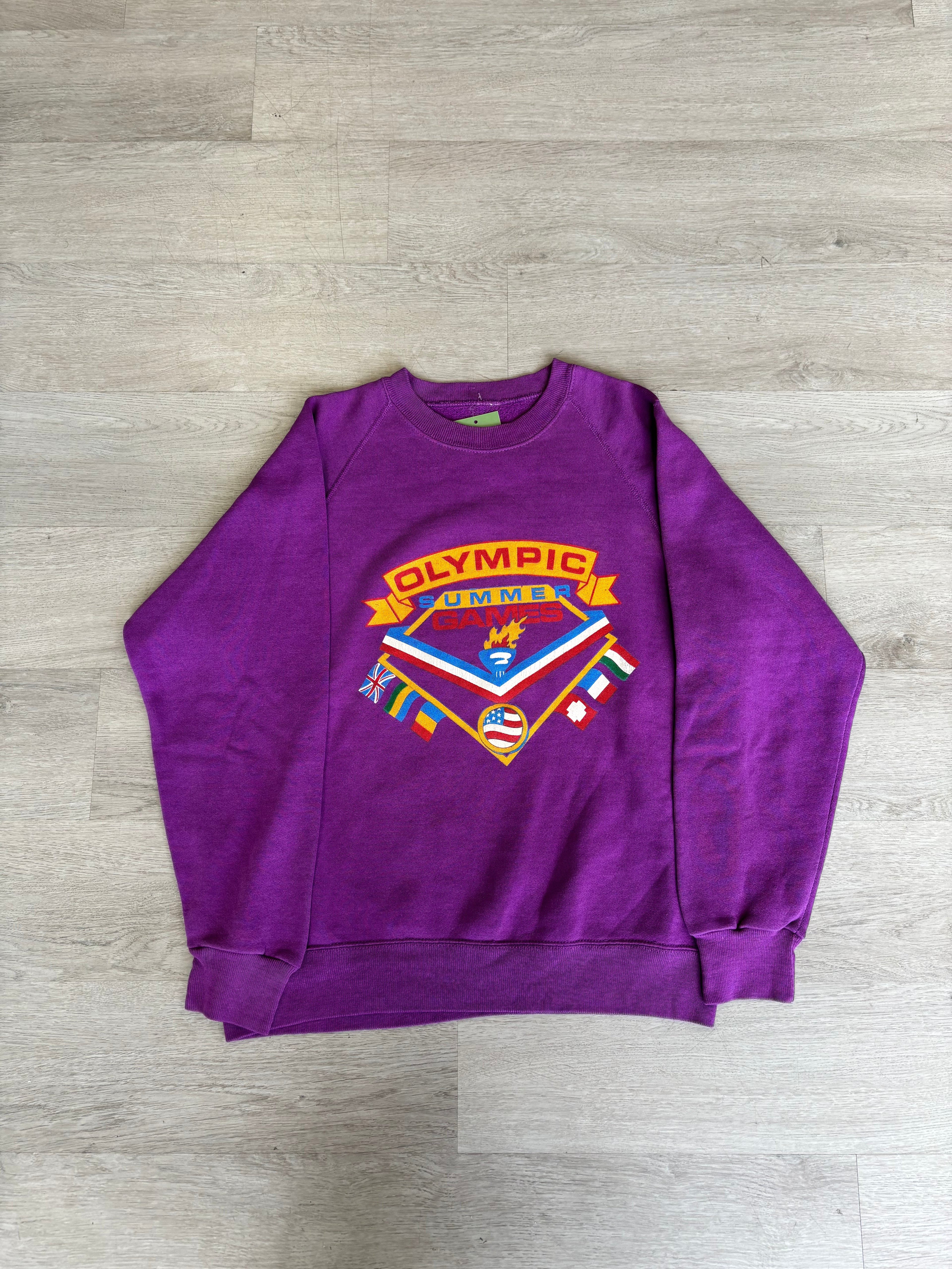 Vintage 1990s Olympic Summer Games Crewneck