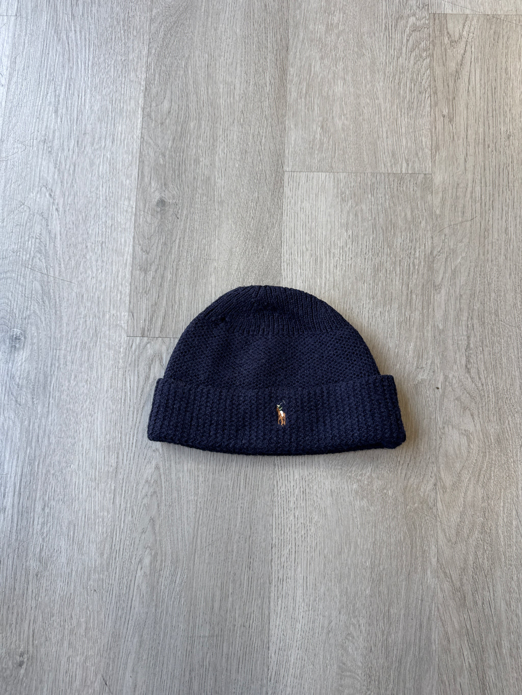Polo Ralph Lauren Ribbed Knit Logo Beanie