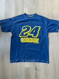 Vintage Blue Chase Authentics Jeff Gordon #24 NASCAR Tee