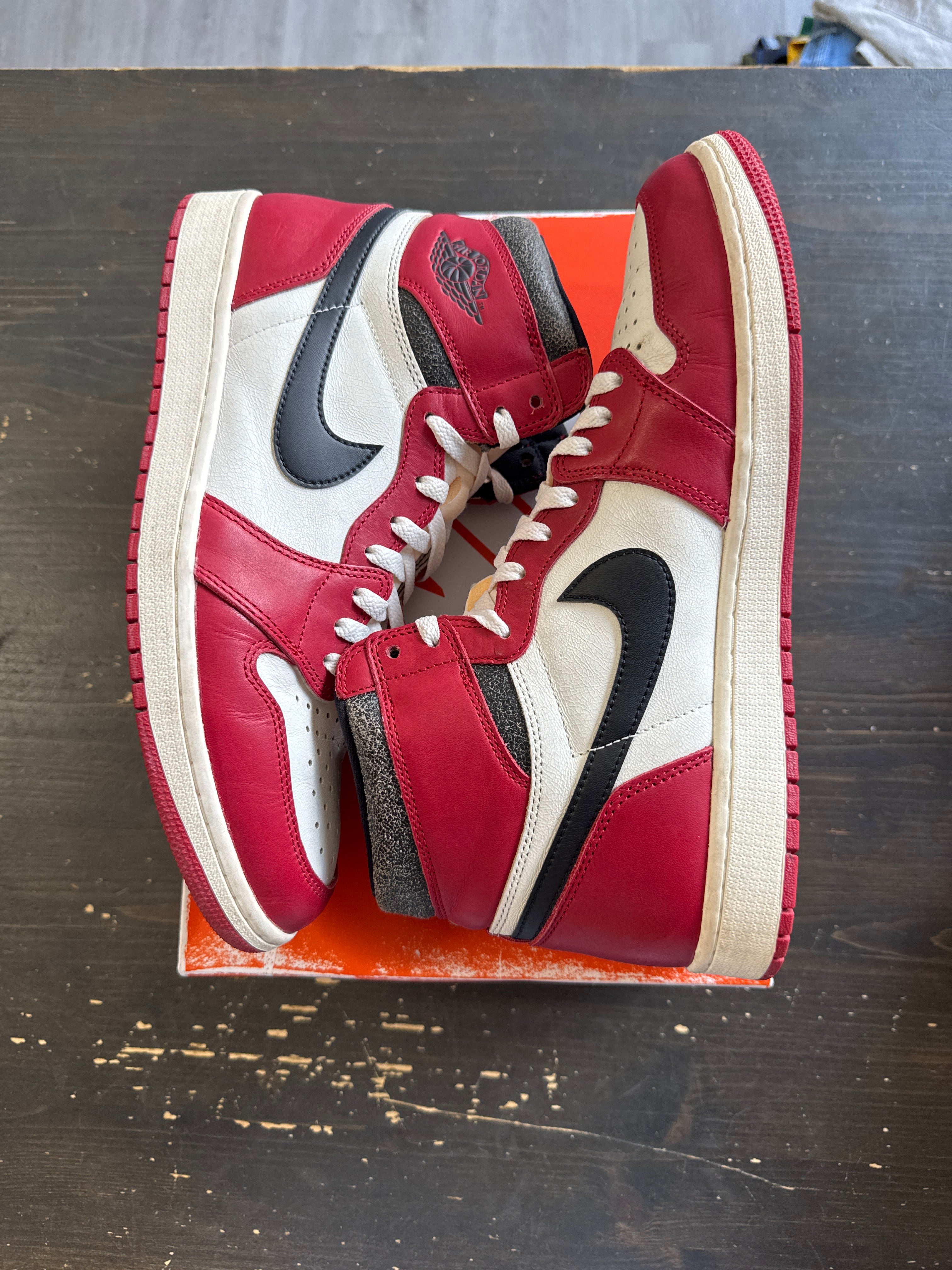 Pre-owned Jordan Retro Chicago 1 Lost & Found
