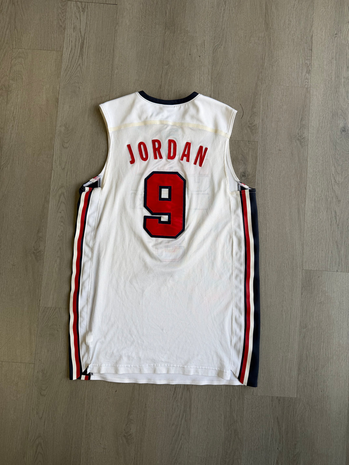 Vintage Nike Jordan Team USA Basketball Jersey
