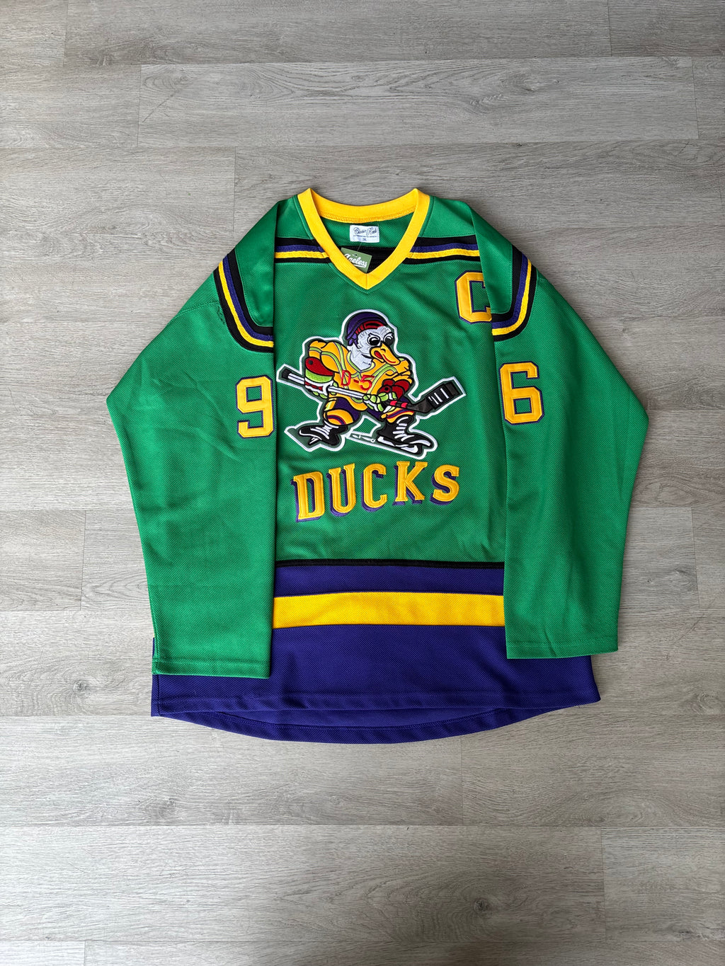 Charlie Conway #96 Mighty Ducks Hockey Jersey