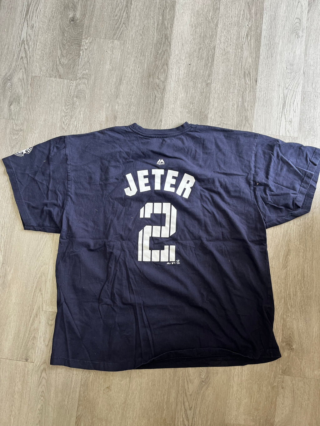 New York Yankee Pinstripe Derek Jeter Tee