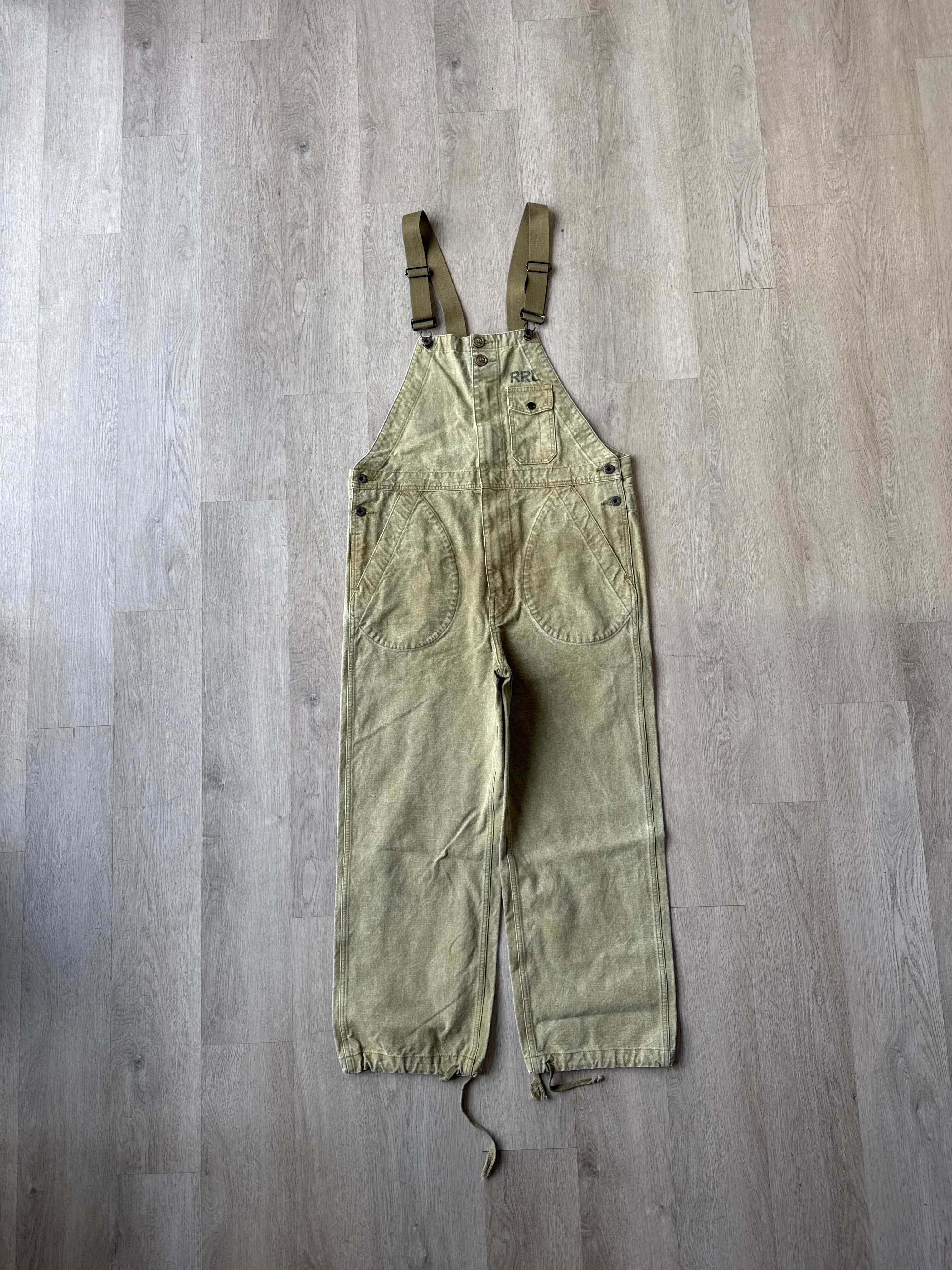 Vintage Sample Experimental Polo Ralph Lauren Double RRL Co Naval Equipment Dept. Contract NXS 01722 Rennick Overall