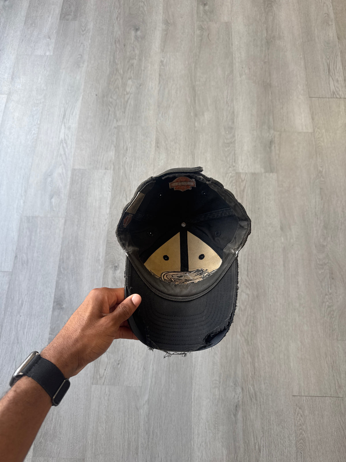 Vintage Harley Davidson Screamin Eagle Performance Parts Strapback Hat