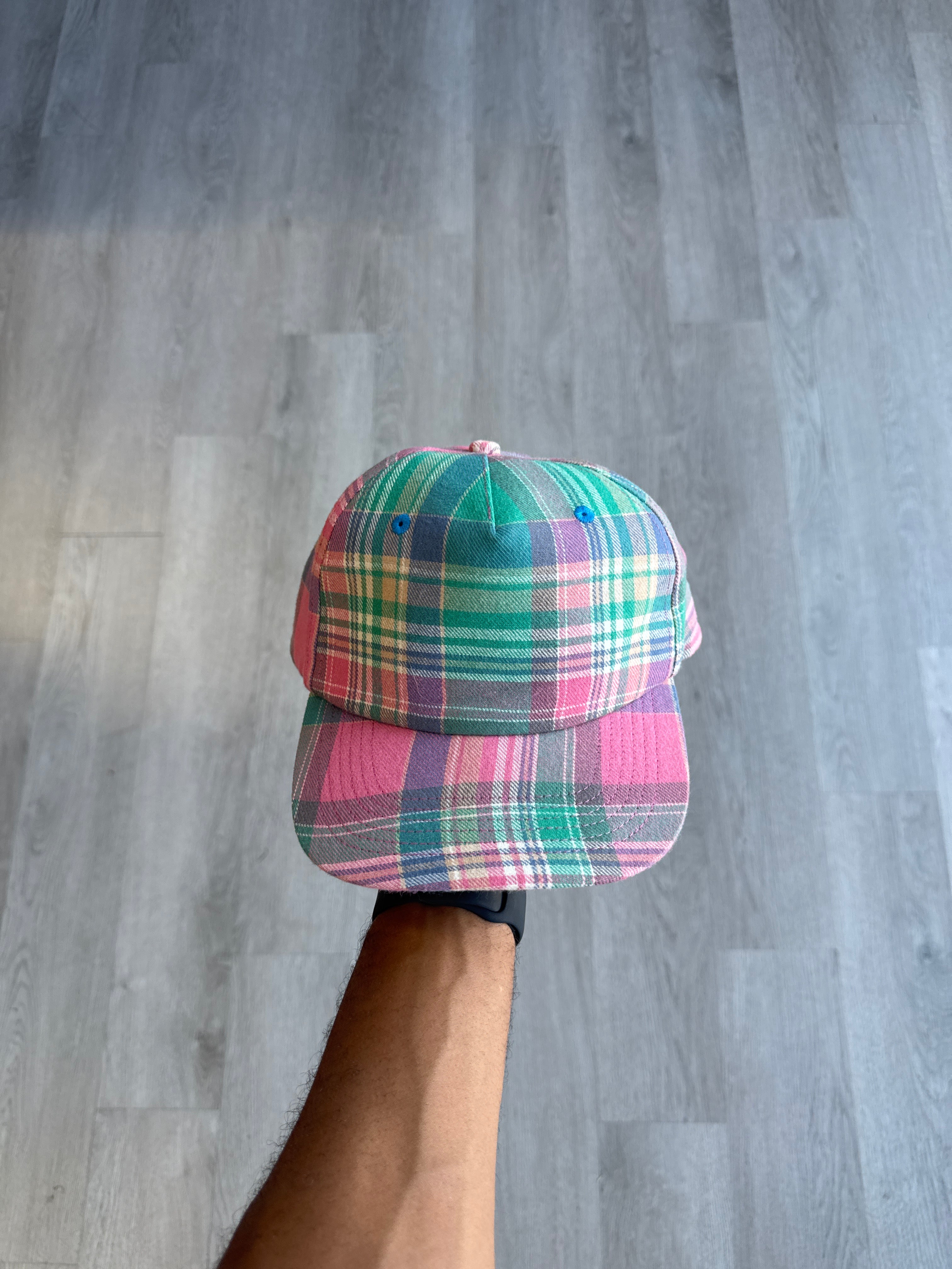 Jose Wong World ABCD Plaid Snapback Hat