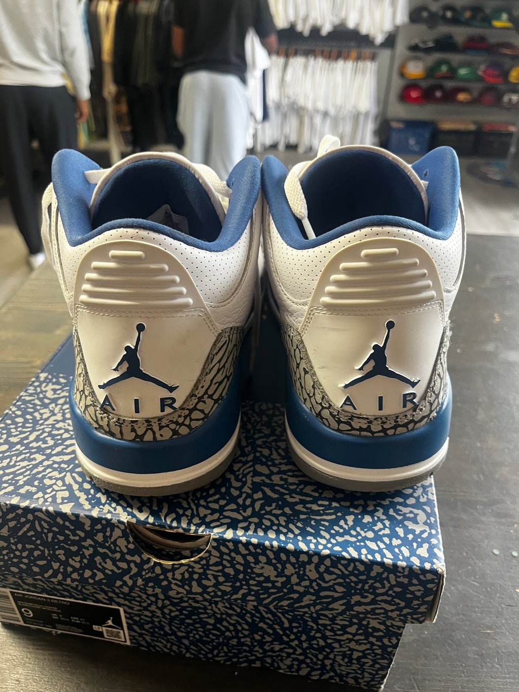 Pre-Owned Air Jordan 3 Retro Wizards
