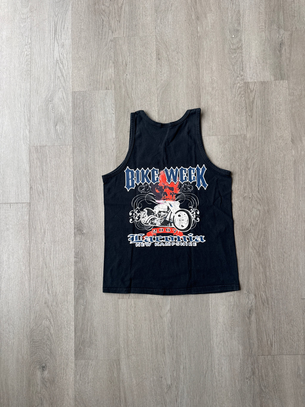 2007 Bike Week Laconia New Hampshire Tank Top