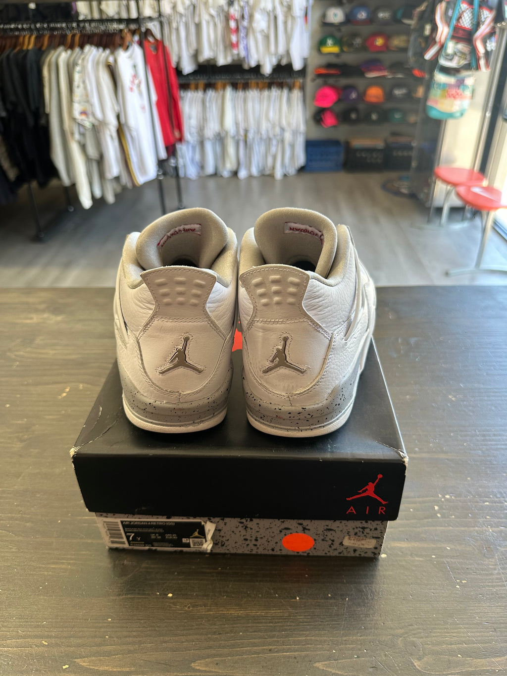 Pre-Owned Jordan 4 Retro White Oreo (2021) (GS)