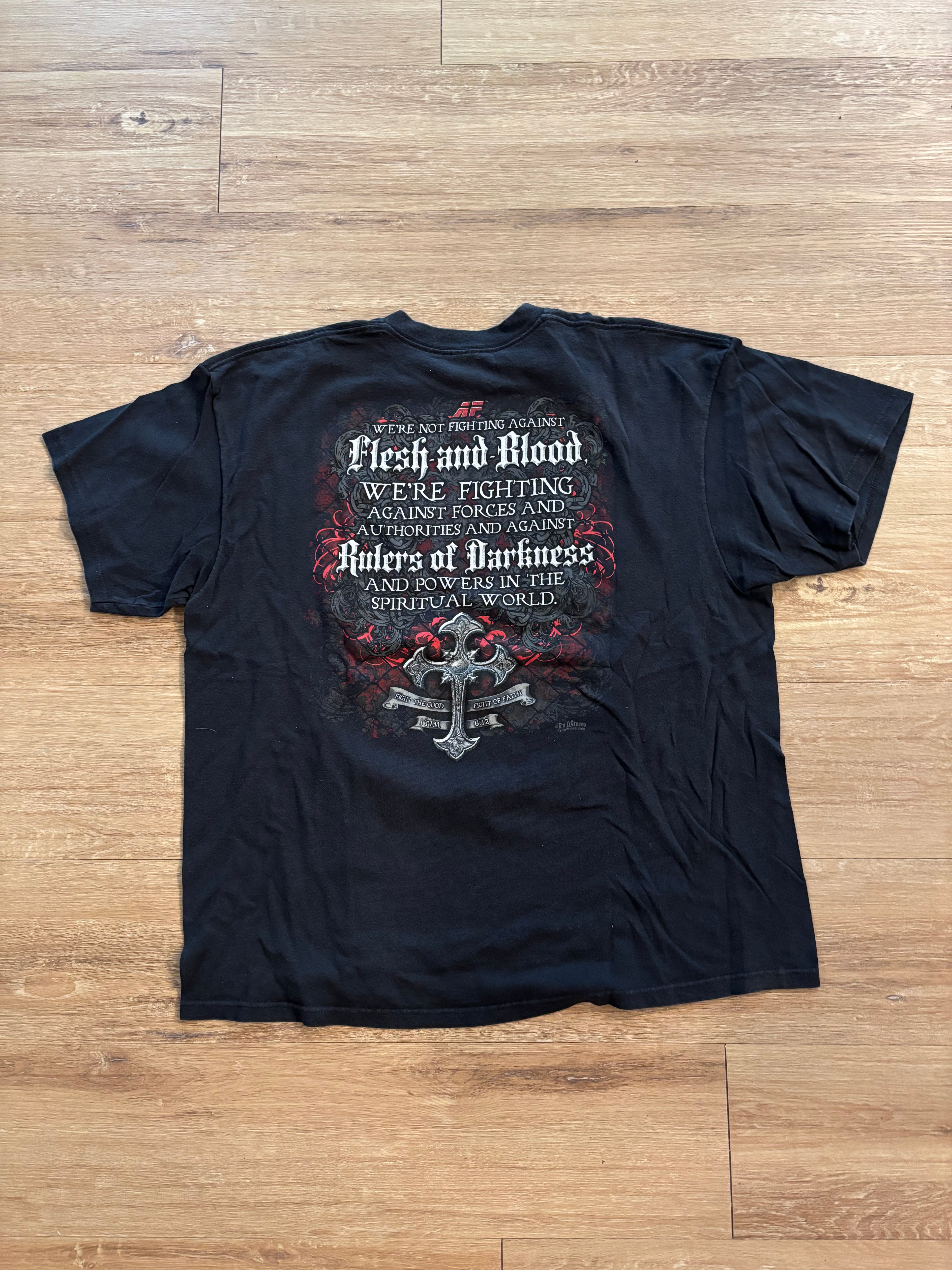 Vintage Anointed Fighter Graphic Tee