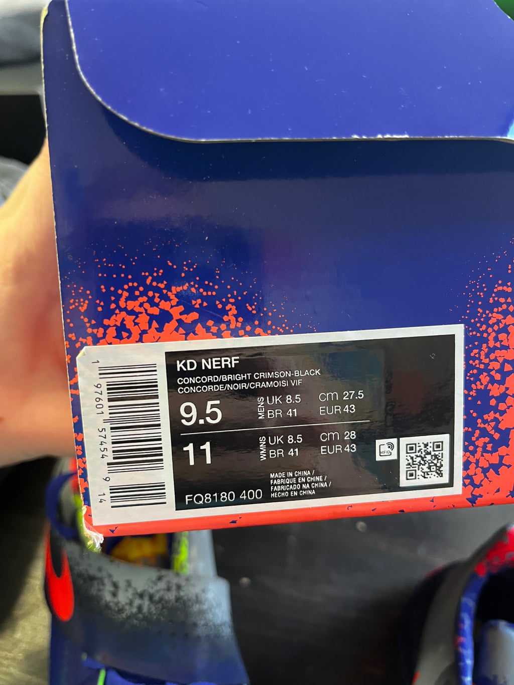Kevin Durant Nerf Shoes