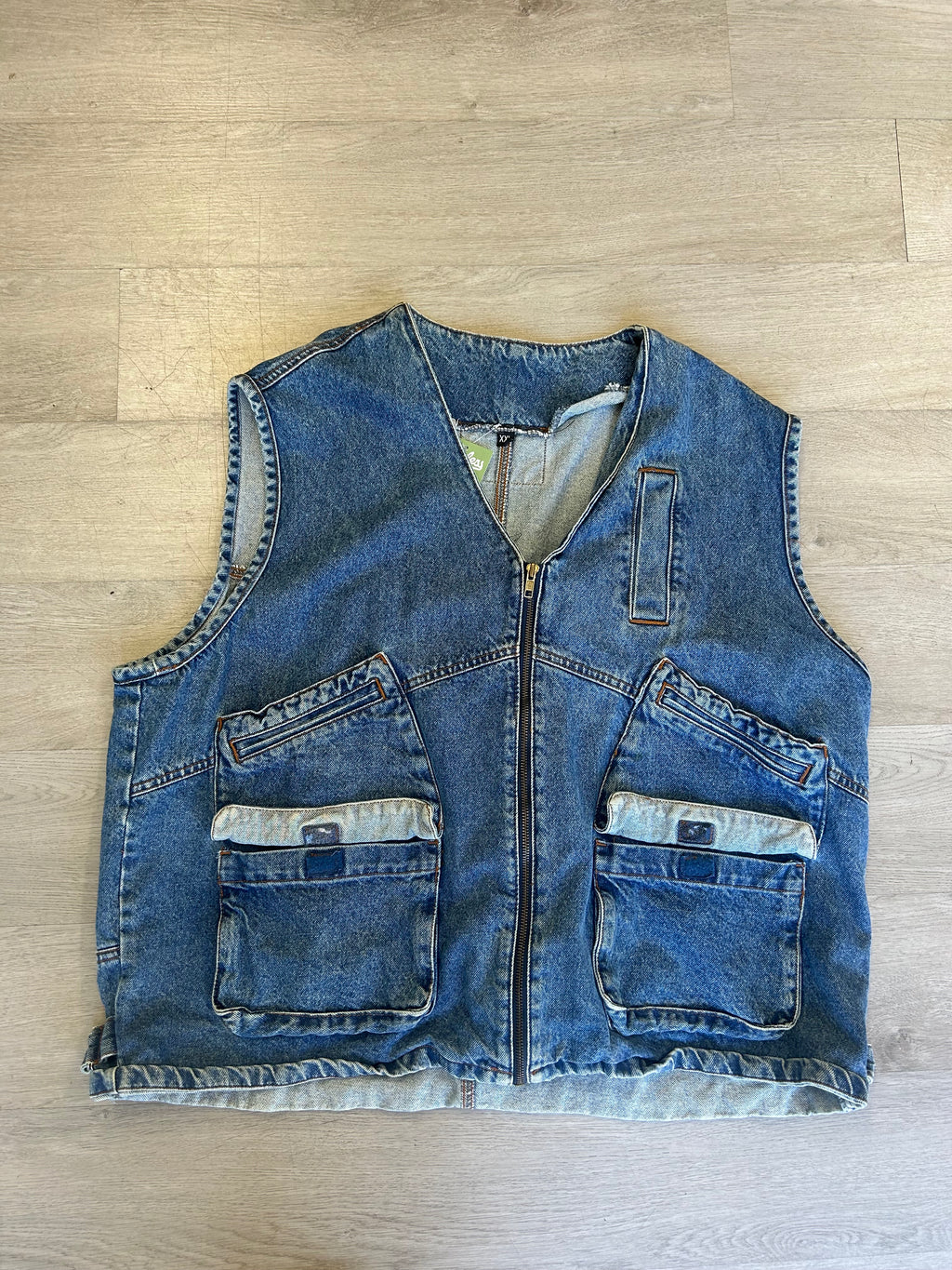 Tactical Jean Jacket Vest