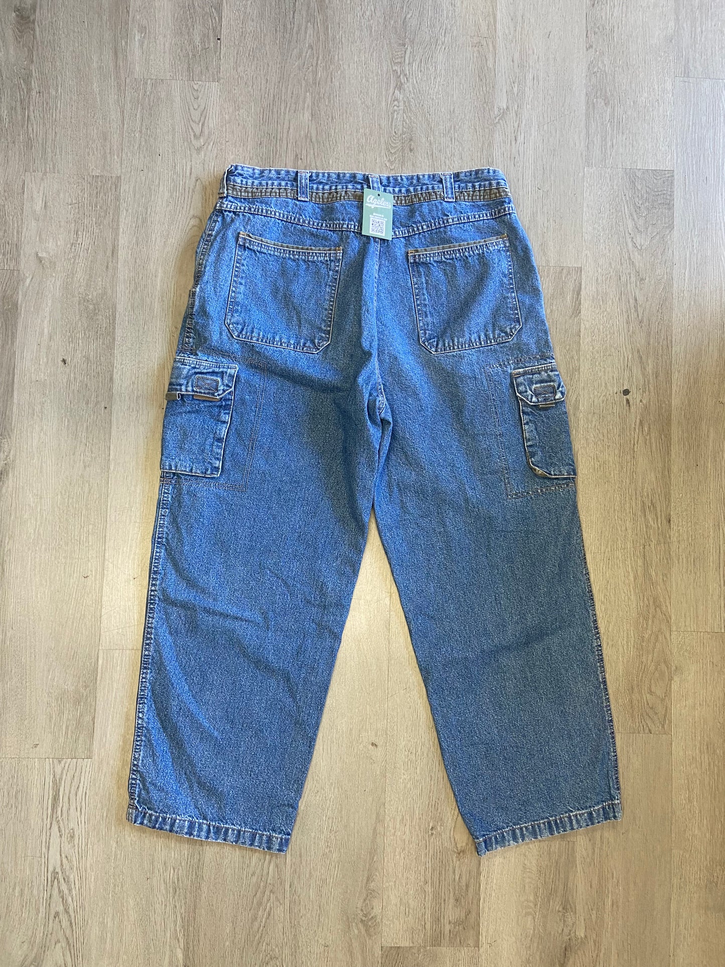 Vintage Faded Glory Cargo Jeans