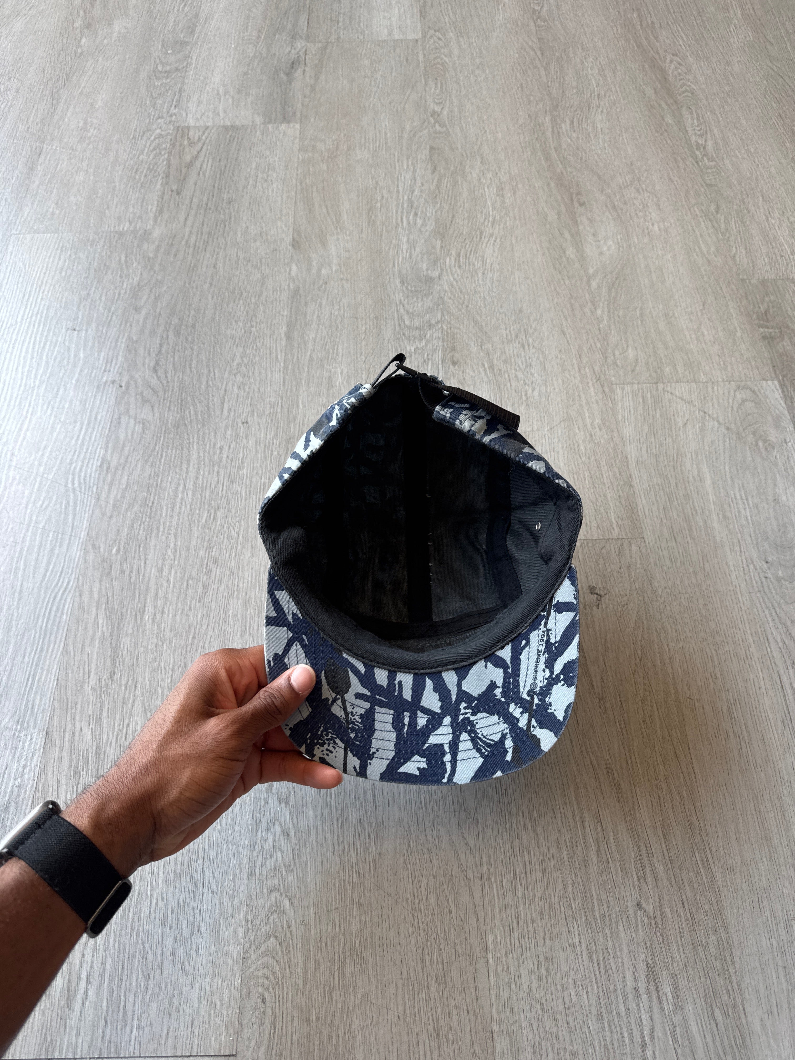 Supreme Reed Blue 5-Panel Camp Cap Hat (SS13)