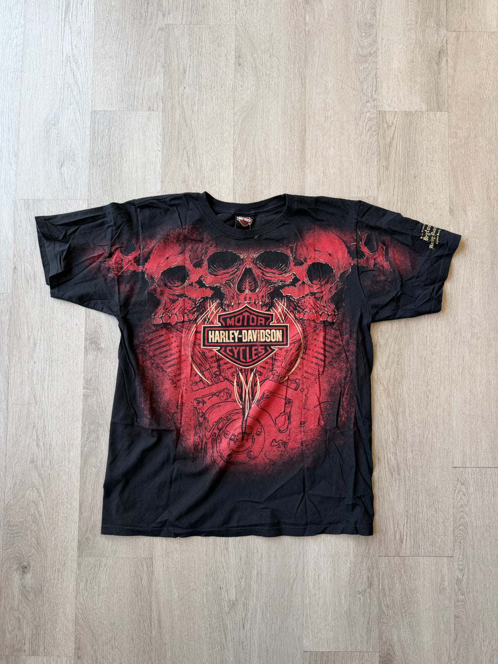 Vintage Harley Davidson Skull Tee