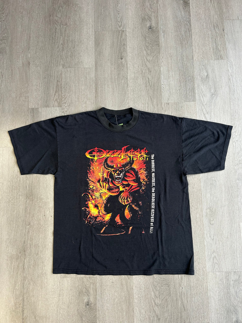Vintage OzzyFest Set List Tee