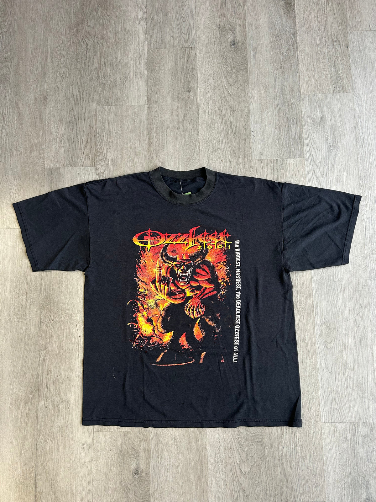 Vintage OzzyFest Set List Tee