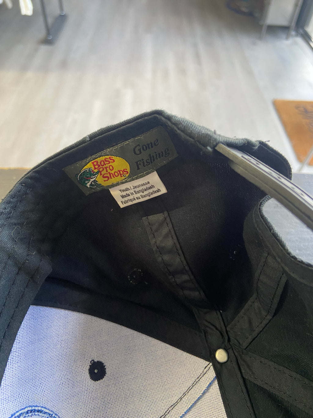 Black Breakaway Bass Pro Shop SnapBack Hat
