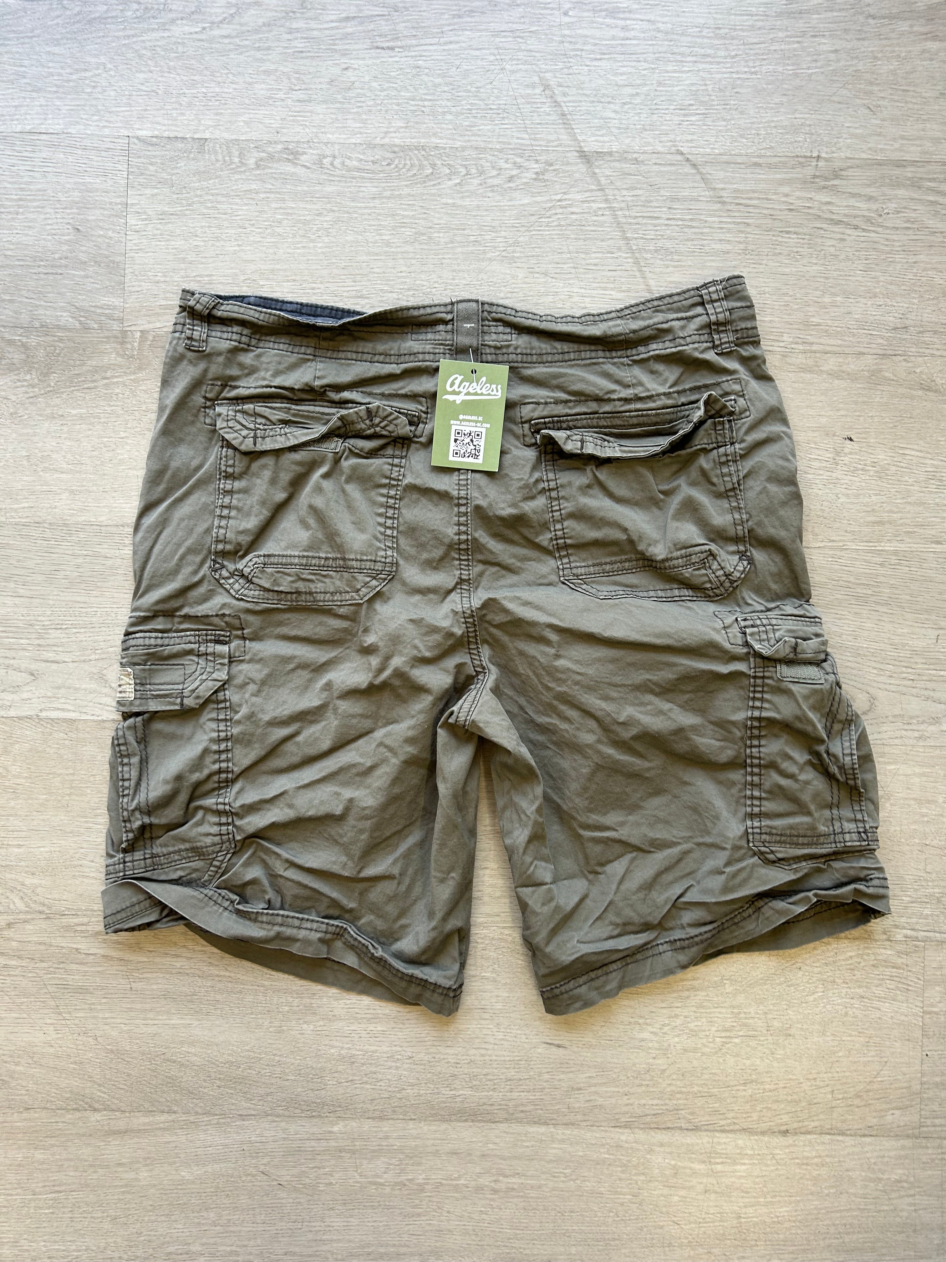 Union Bay Green Cargo Shorts