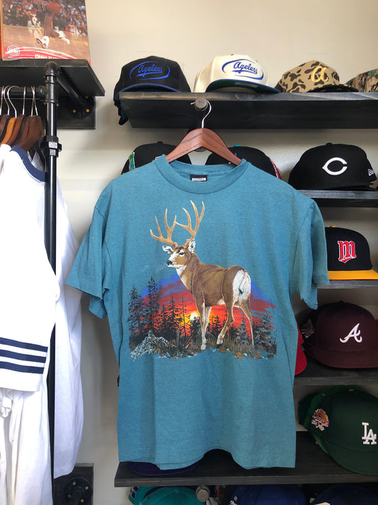 Vintage Deer In Woods Tee